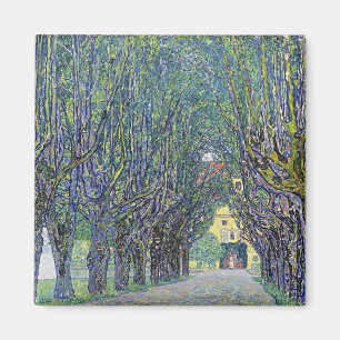 Gustav Klimt painting, Allee at Schloss Kammer Magnet