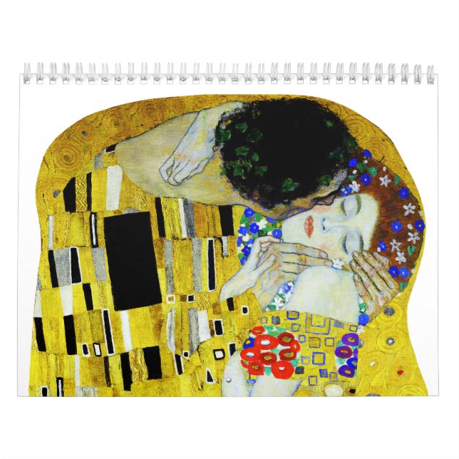 Gustav Klimt painting art Calendar (Cover)