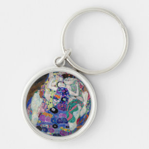 Gustav Klimt Painting The Virgin Key Ring