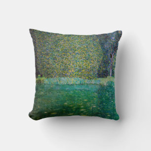 Gustav Klimt - Park of Schloss Kammer am Attersee Cushion