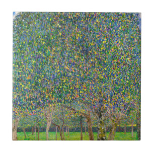 Gustav Klimt - Pear Tree Ceramic Tile