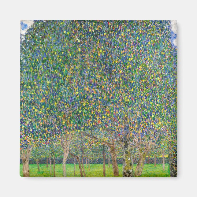 Gustav Klimt - Pear Tree Magnet (Front)