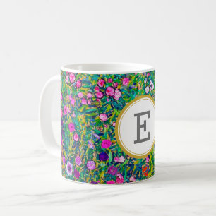 Gustav Klimt PERSONALIZED INITIAL Coffee Mug