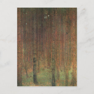 Gustav Klimt - Pine Forest Postcard