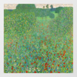 Gustav Klimt - Poppy Field<br><div class="desc">Poppy Field / Field of Poppies - Gustav Klimt,  Oil on Canvas,  1907</div>