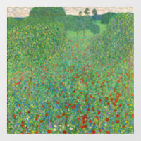 Gustav Klimt - Poppy Field