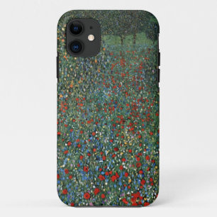 Gustav Klimt Poppy Field iPhone 11 Case