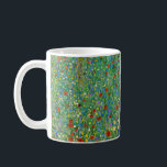 Gustav Klimt - Poppy Field Coffee Mug<br><div class="desc">Poppy Field / Field of Poppies - Gustav Klimt,  Oil on Canvas,  1907</div>