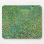 Gustav Klimt - Poppy Field Mouse Pad<br><div class="desc">Poppy Field / Field of Poppies - Gustav Klimt,  Oil on Canvas,  1907</div>