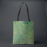 Gustav Klimt - Poppy Field Tote Bag<br><div class="desc">Poppy Field / Field of Poppies - Gustav Klimt,  Oil on Canvas,  1907</div>