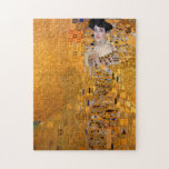 Gustav Klimt Portrait Jigsaw Puzzle<br><div class="desc">This popular Klimt painting is entitled "Adele Bloch-Bauer's Portrait" and was painted in 1907. Gustav Klimt (July 14, 1862 – February 6, 1918) was an Austrian symbolist painter and one of the most prominent members of the Vienna Secession movement. Klimt is noted for his paintings, murals, sketches, and other objets...</div>