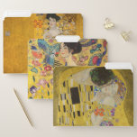 Gustav Klimt - Portrait Masterpieces Selection File Folder<br><div class="desc">Gustav Klimt - Garden Masterpieces Selection:
 - The Kiss / Der Kuss - 1907-1908
 - Portrait of Adele Bloch-Bauer I - 1907
 - Lady with Fan - 1917-1918</div>