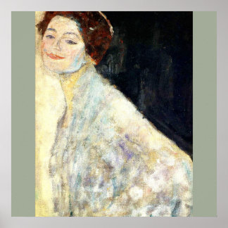 Gustav Klimt - Portrait of a Lady Poster