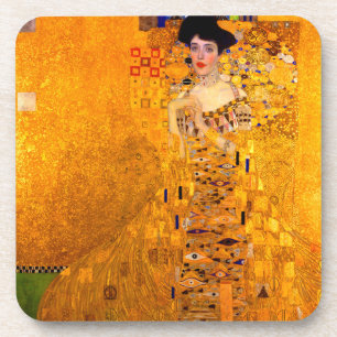 Gustav Klimt Portrait of Adele Bloch Bauer Coaster
