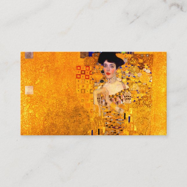 Gustav Klimt Portrait of Adele Bloch Bauer Enclosure Card (Front)