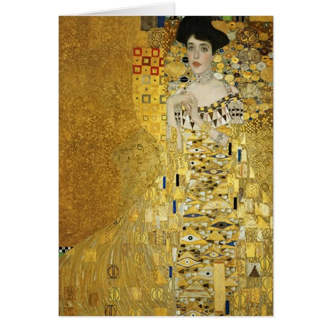 Gustav Klimt- Portrait of Adele Bloch-Bauer I (Front)