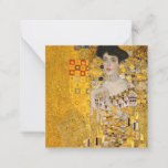 Gustav Klimt - Portrait of Adele Bloch-Bauer I Card<br><div class="desc">Portrait of Adele Bloch-Bauer I - Gustav Klimt,  Oil on Canvas,  1907</div>