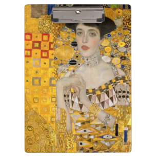 Gustav Klimt - Portrait of Adele Bloch-Bauer I Clipboard