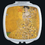 Gustav Klimt - Portrait of Adele Bloch-Bauer I Compact Mirror<br><div class="desc">Portrait of Adele Bloch-Bauer I - Gustav Klimt,  Oil on Canvas,  1907</div>