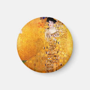 Gustav Klimt Portrait of Adele Bloch-Bauer I Magnet