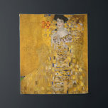 Gustav Klimt - Portrait of Adele Bloch-Bauer I Tapestry<br><div class="desc">Portrait of Adele Bloch-Bauer I - Gustav Klimt,  Oil on Canvas,  1907</div>