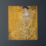Gustav Klimt - Portrait of Adele Bloch-Bauer I Tapestry<br><div class="desc">Portrait of Adele Bloch-Bauer I - Gustav Klimt,  Oil on Canvas,  1907</div>