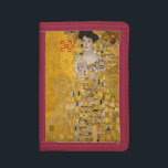 Gustav Klimt - Portrait of Adele Bloch-Bauer I Trifold Wallet<br><div class="desc">Portrait of Adele Bloch-Bauer I - Gustav Klimt,  Oil on Canvas,  1907</div>