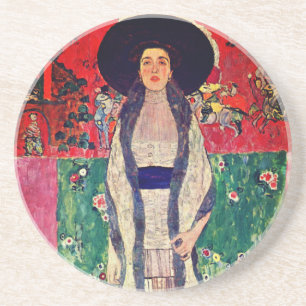 Gustav Klimt Portrait of Adele Bloch-Bauer II Coaster