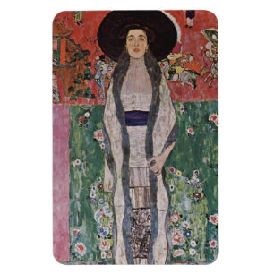 Gustav Klimt Portrait of Adele Bloch-Bauer II Magnet
