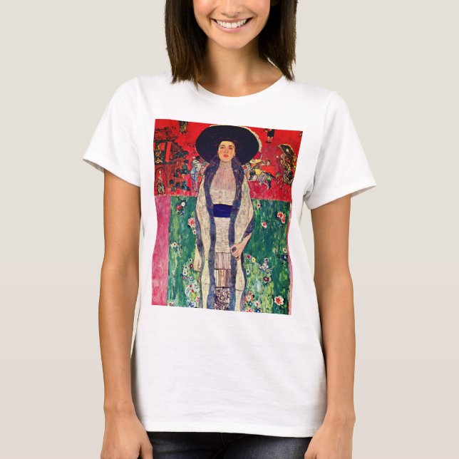 Gustav Klimt Portrait of Adele Bloch-Bauer II T-Shirt (Front)