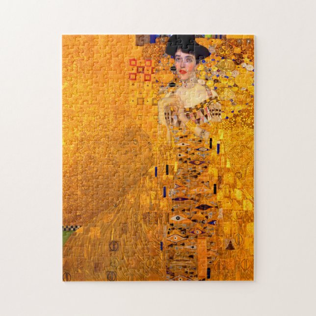 Gustav Klimt Portrait of Adele Bloch Bauer Jigsaw Puzzle (Vertical)