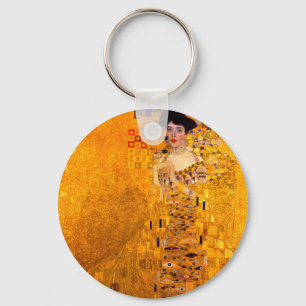 Gustav Klimt Portrait of Adele Bloch Bauer Key Ring