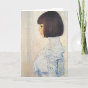 Gustav Klimt Portrait of Helene Klimt Card