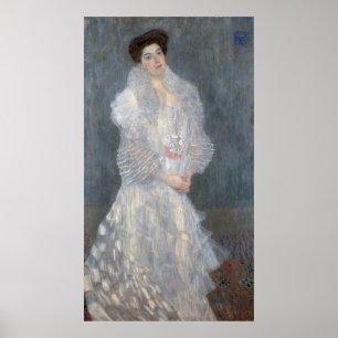 Gustav Klimt - Portrait of Hermine Gallia Poster