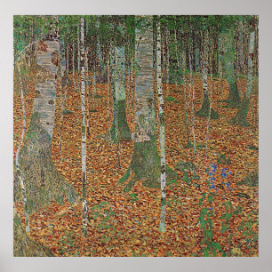 Gustav Klimt Poster ~ The Forest
