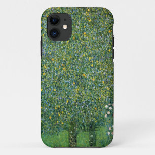 Gustav Klimt Rosebushes iPhone 11 Case