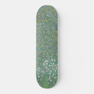 Gustav Klimt Rosebushes Under the Trees GalleryHD Skateboard