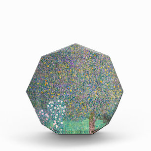 Gustav Klimt - Rosebushes under the Trees Photo Block