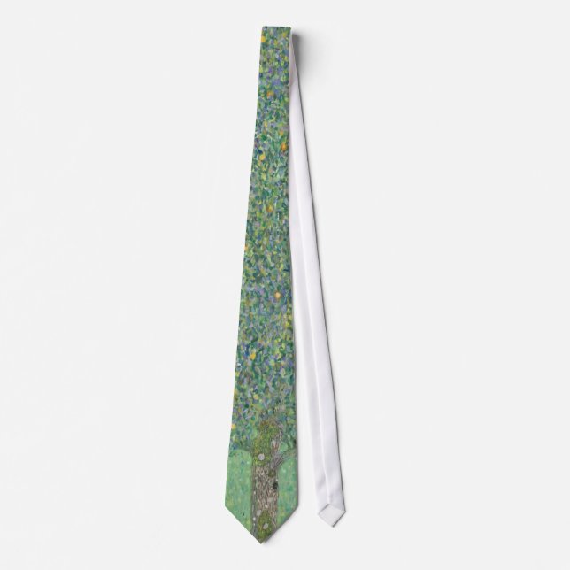 Gustav Klimt - Rosebushes under the Trees Tie (Front)