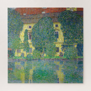 Gustav Klimt - Schloss Kammer am Attersee III Jigsaw Puzzle