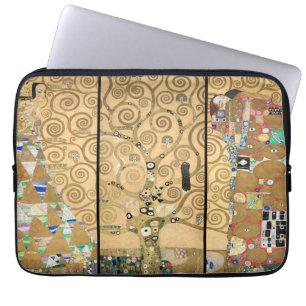 Gustav Klimt - Stoclet Frieze Tree of Life Laptop Sleeve