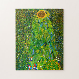 Gustav Klimt Sunflower Puzzle