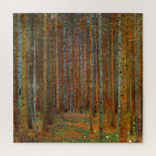 Gustav Klimt - Tannenwald Pine Forest Jigsaw Puzzle
