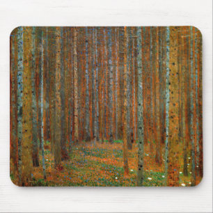 Gustav Klimt - Tannenwald Pine Forest Mouse Pad