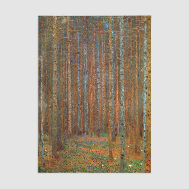 Gustav Klimt - Tannenwald Pine Forest Tissue Paper (Creator Uploaded)