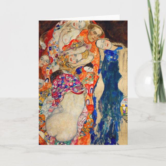 Gustav Klimt - The Bride (unfinished) Card (Front)