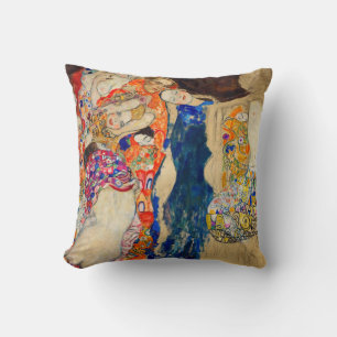 Gustav Klimt - The Bride (unfinished) Cushion