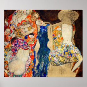 Gustav Klimt - The Bride (unfinished) Poster