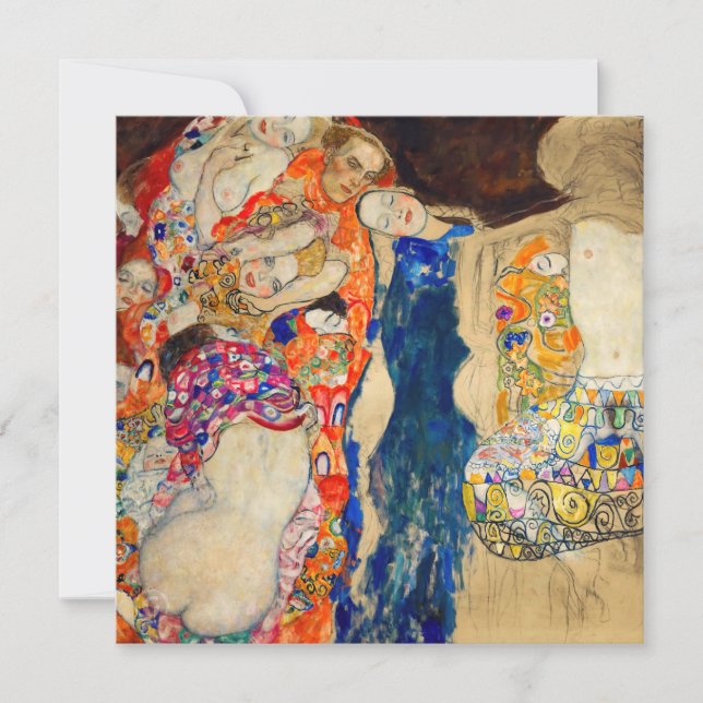Gustav Klimt - The Bride (unfinished) Thank You Card (Front)