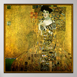 Gustav Klimt The Golden Lady Poster